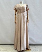 Long dress with sleeves R8307G