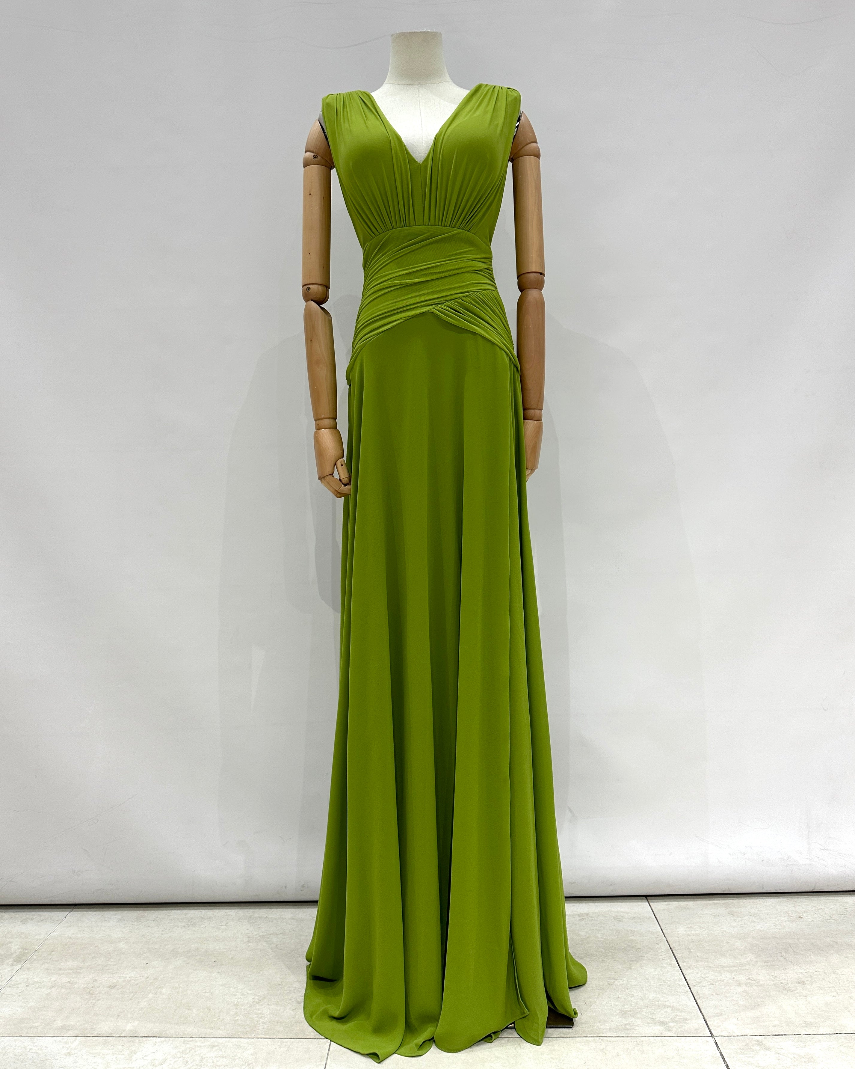 Vestido largo 2601 Liso