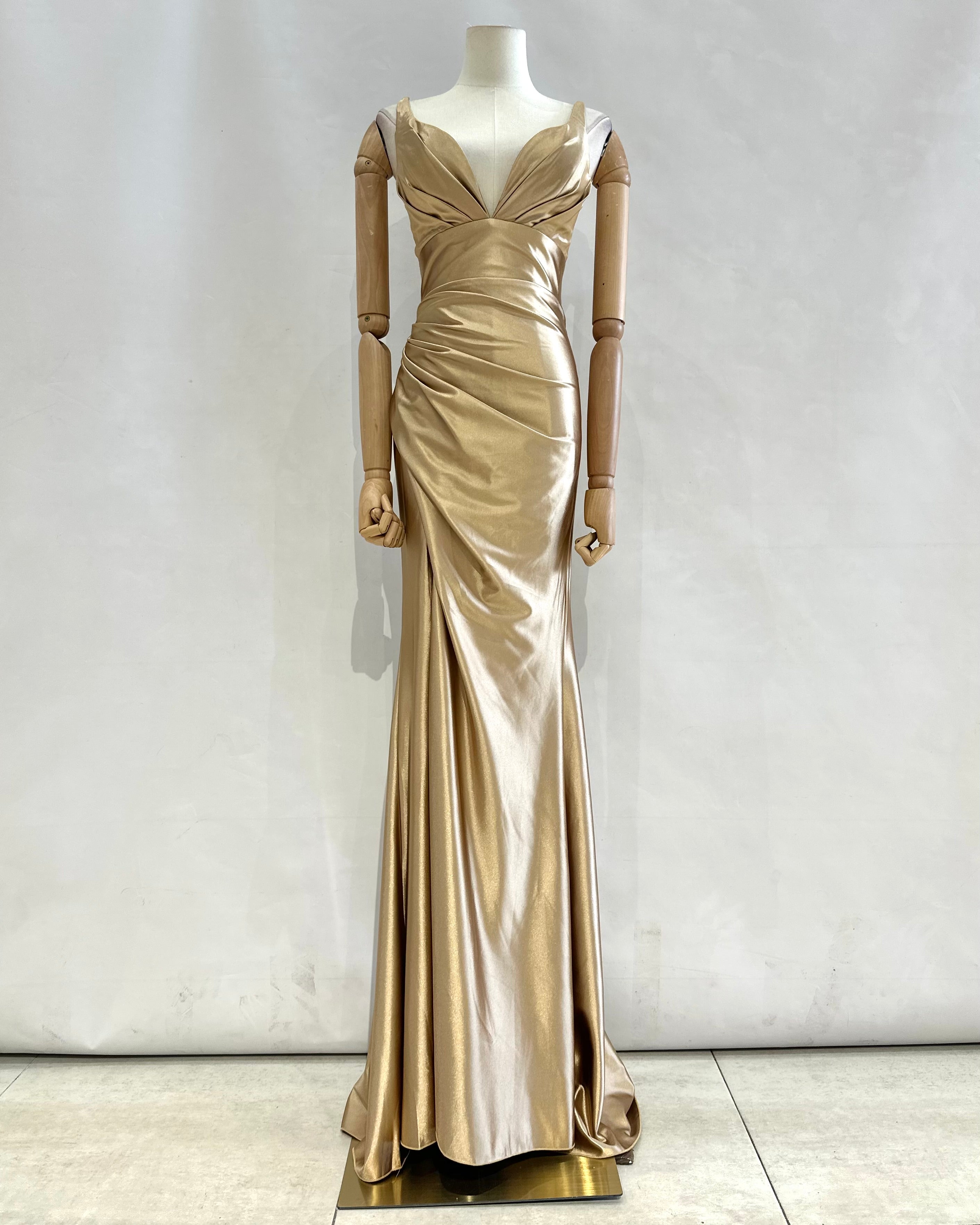 Vestido largo sirena 80515
