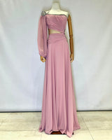 Vestido largo pedreria 19820-1