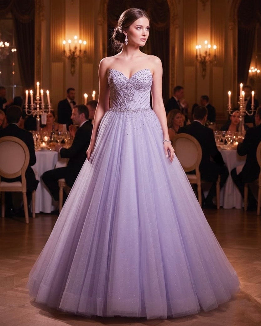 Vestido princesa TL-0848