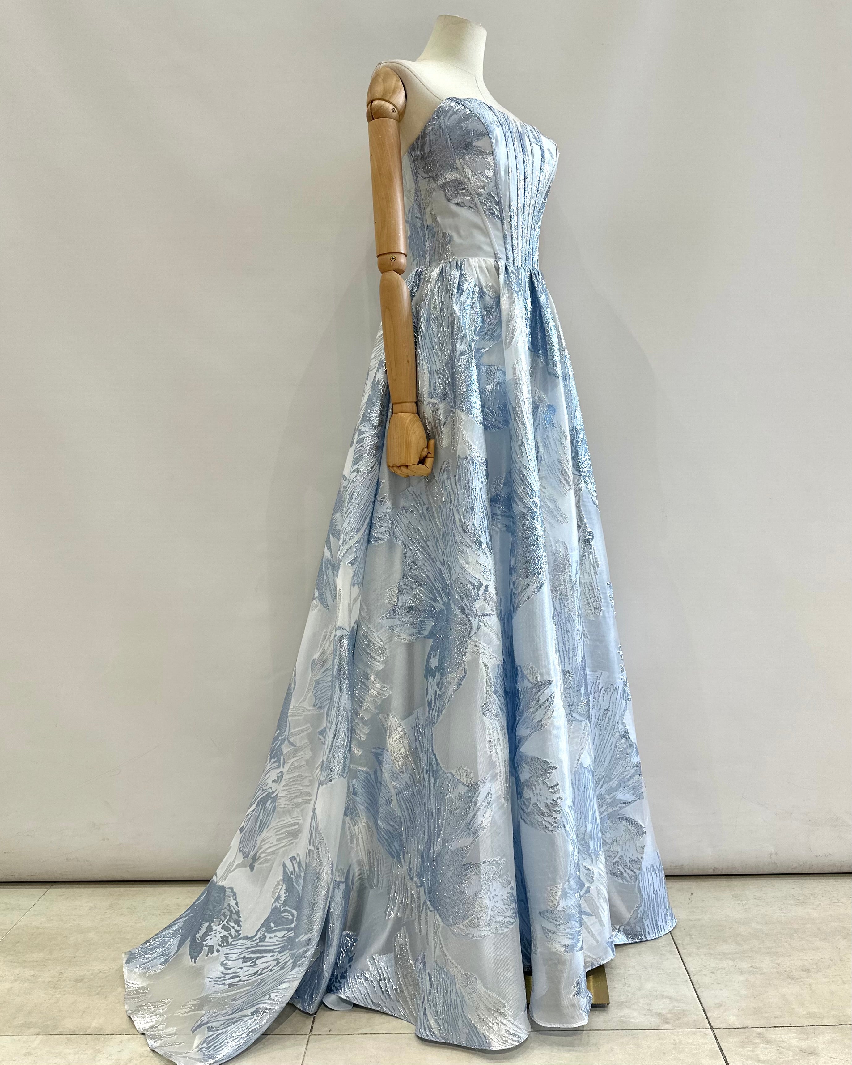 Vestido palabra de honor F86062