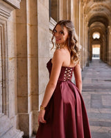 Vestido largo 25015