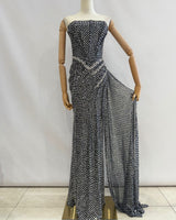 Vestido largo pedreria SLY8072
