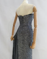 Vestido largo pedreria SLY8072