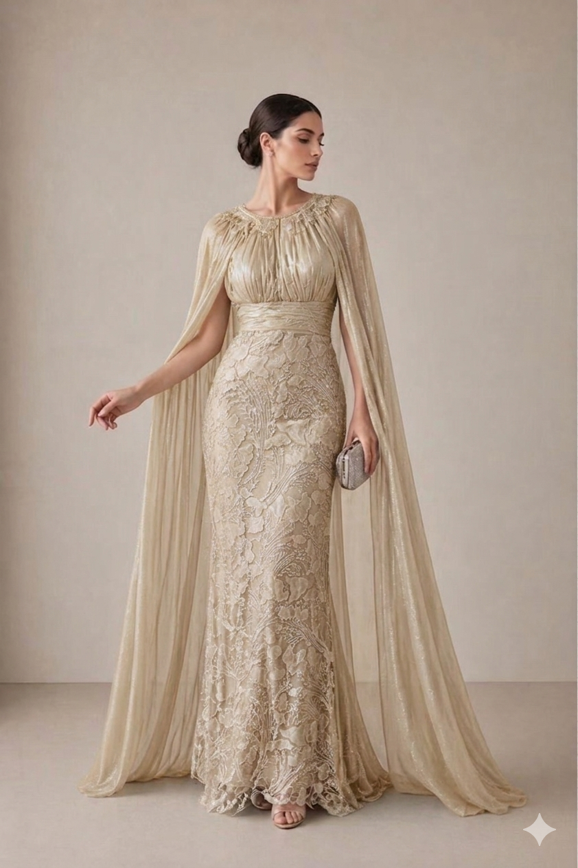 Vestido largo R8352
