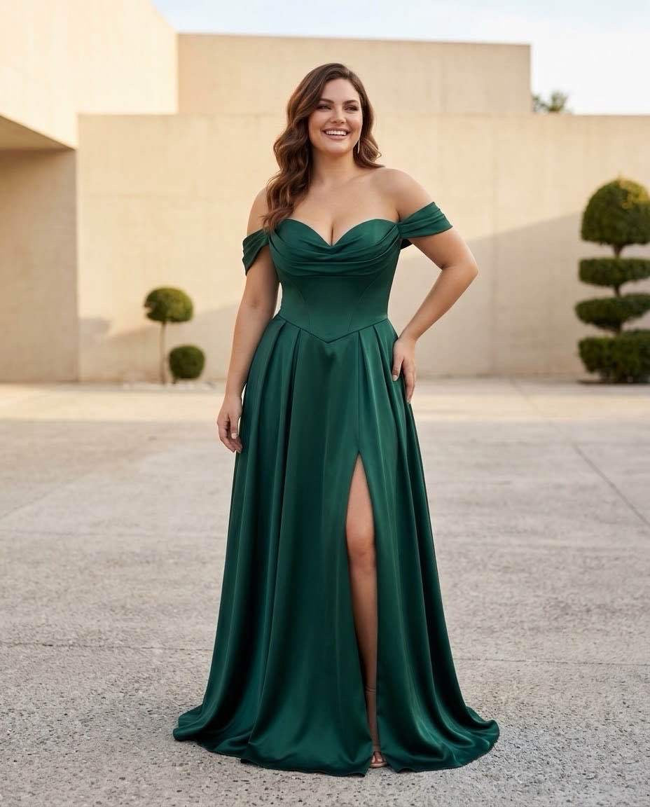 Vestido largo 86077