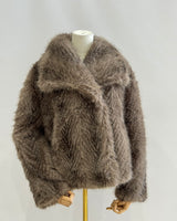 CHAQUETA DE PELO D2373