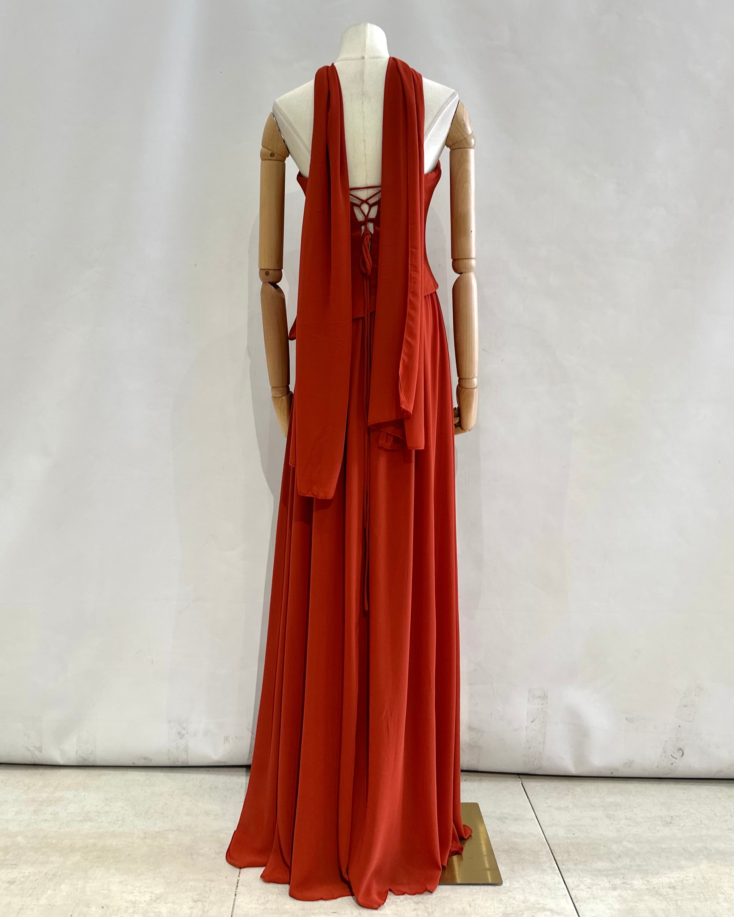 Vestido largo H2181