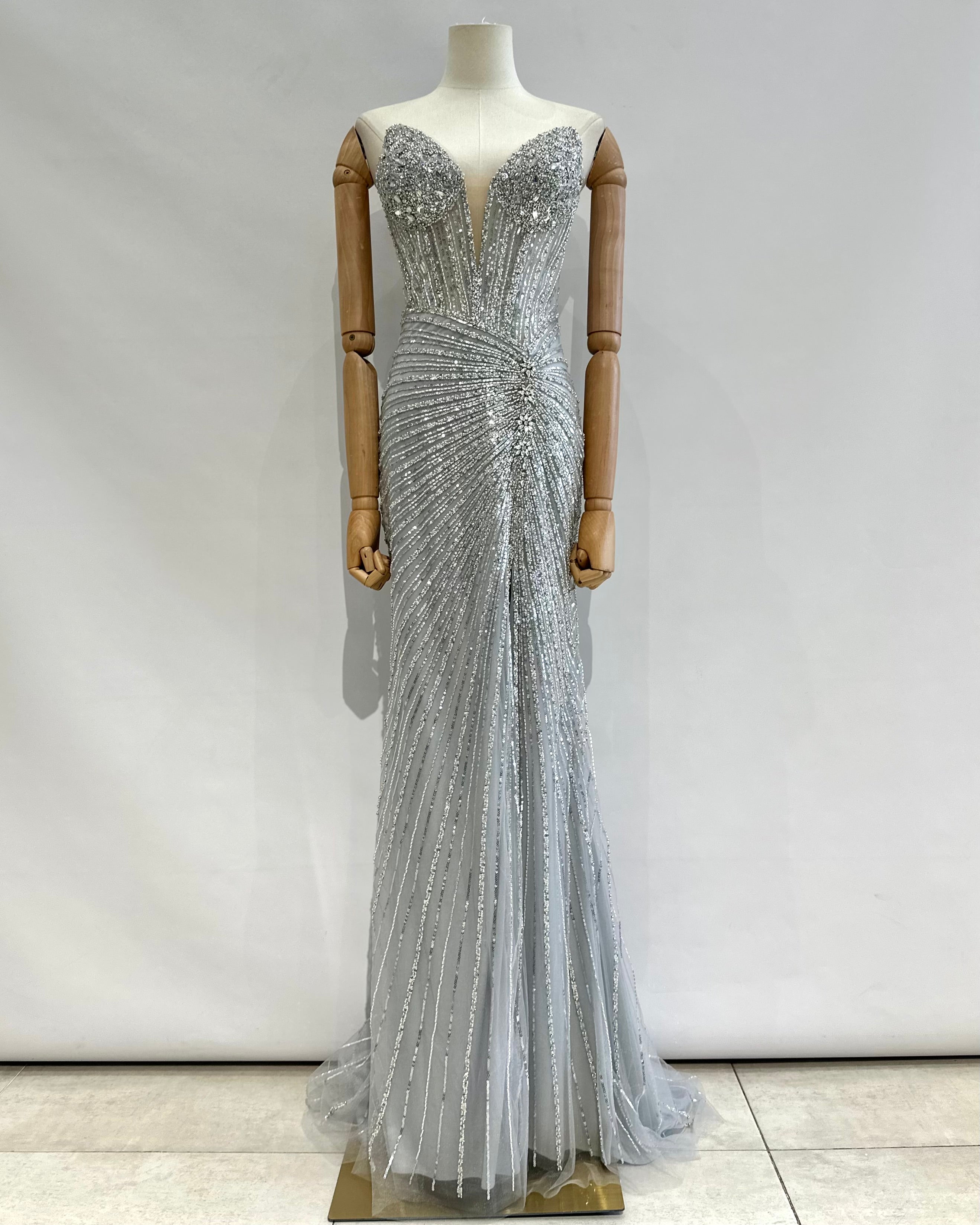 Vestido largo A2410