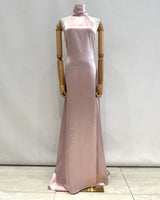 Vestido cuello halter 2612