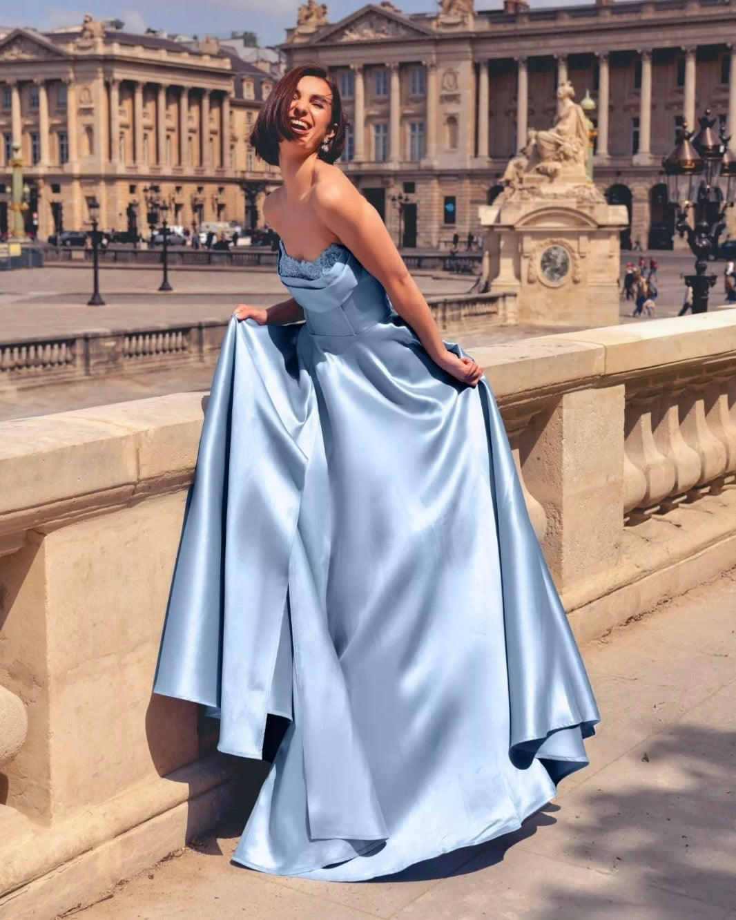 Vestido largo 25015