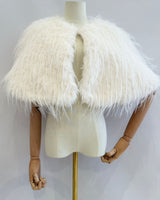 Capa/poncho/bolero de pelo CD-3487