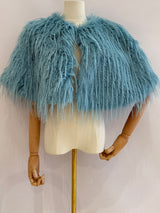 Capa/poncho/bolero de pelo CD-3487