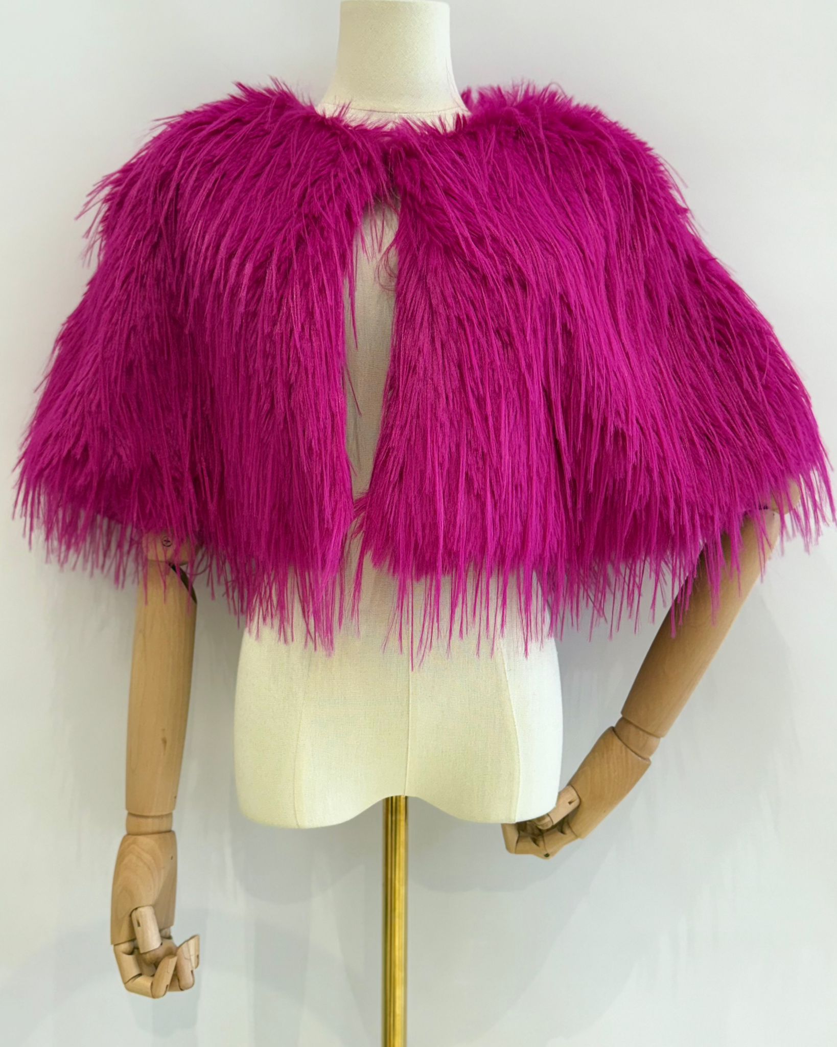 Capa/poncho/bolero de pelo CD-3487