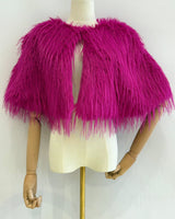 Capa/poncho/bolero de pelo CD-3487