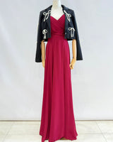 Chaqueta traje aplique WH2139
