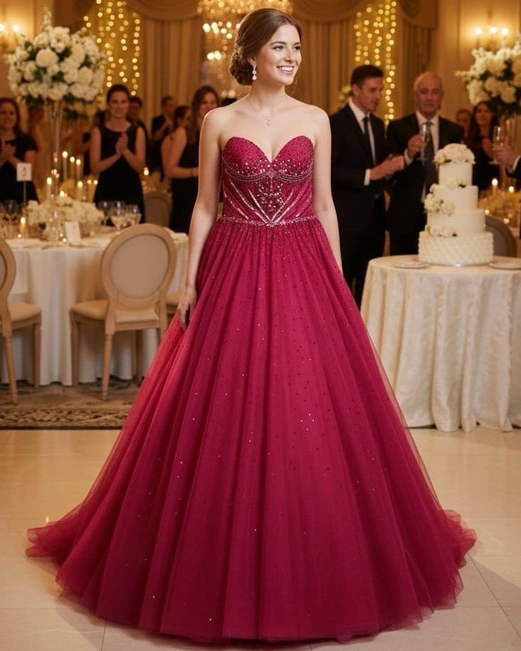 Vestido princesa TL-0848