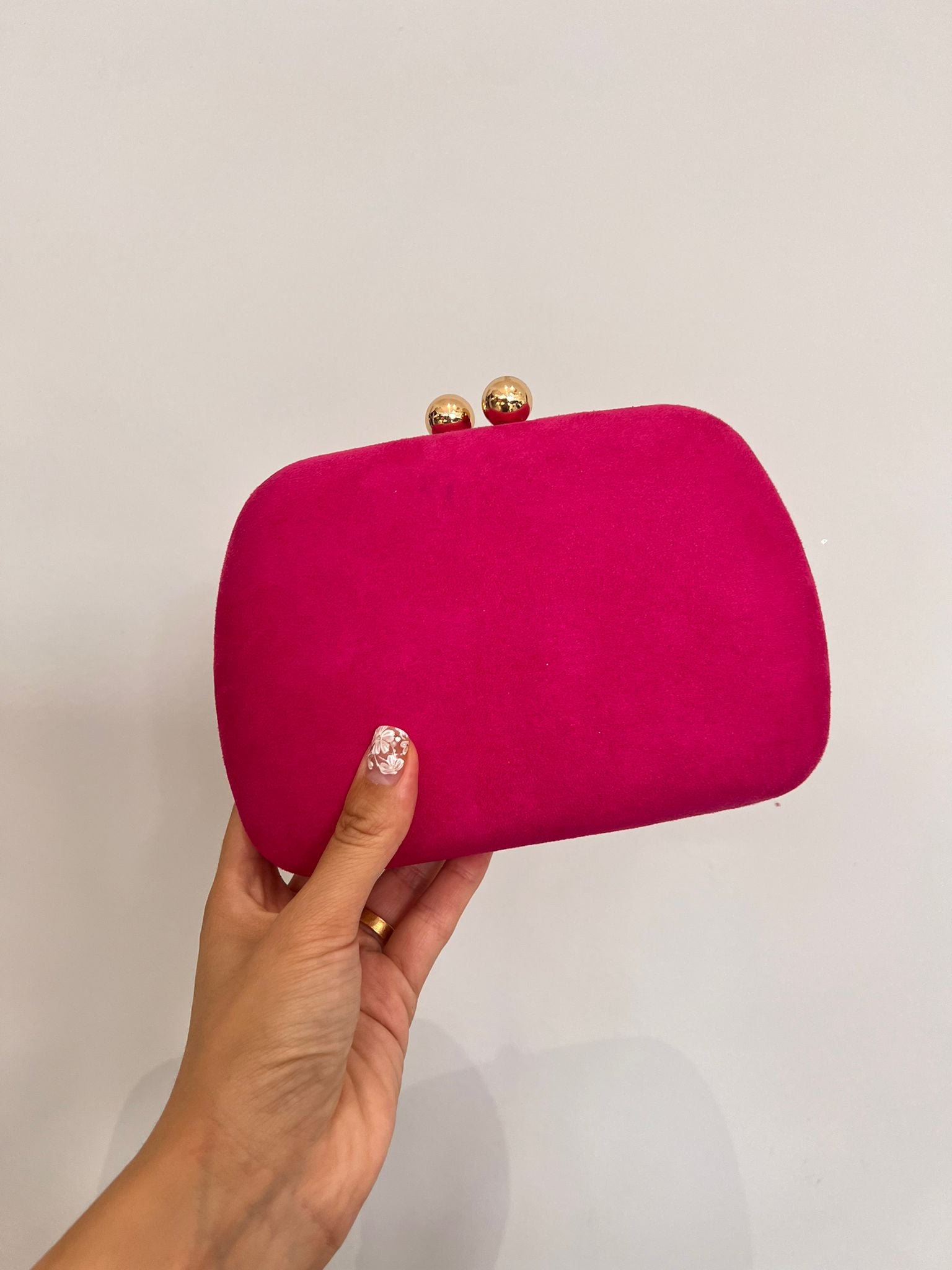 Clutch/bags in suede CV1A048