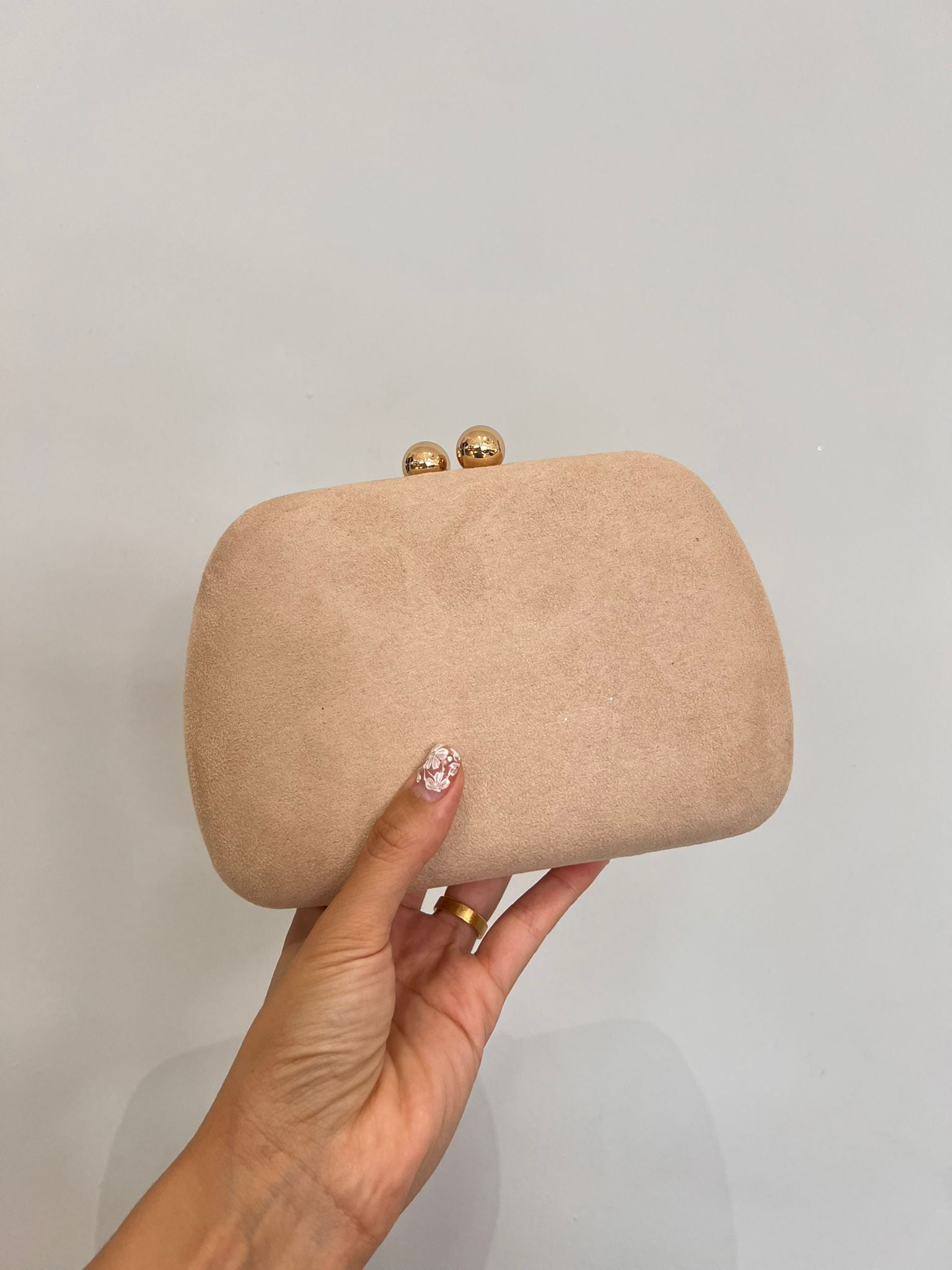 Clutch/bags in suede CV1A048