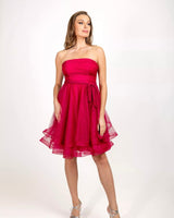 Short strapless dress GP359