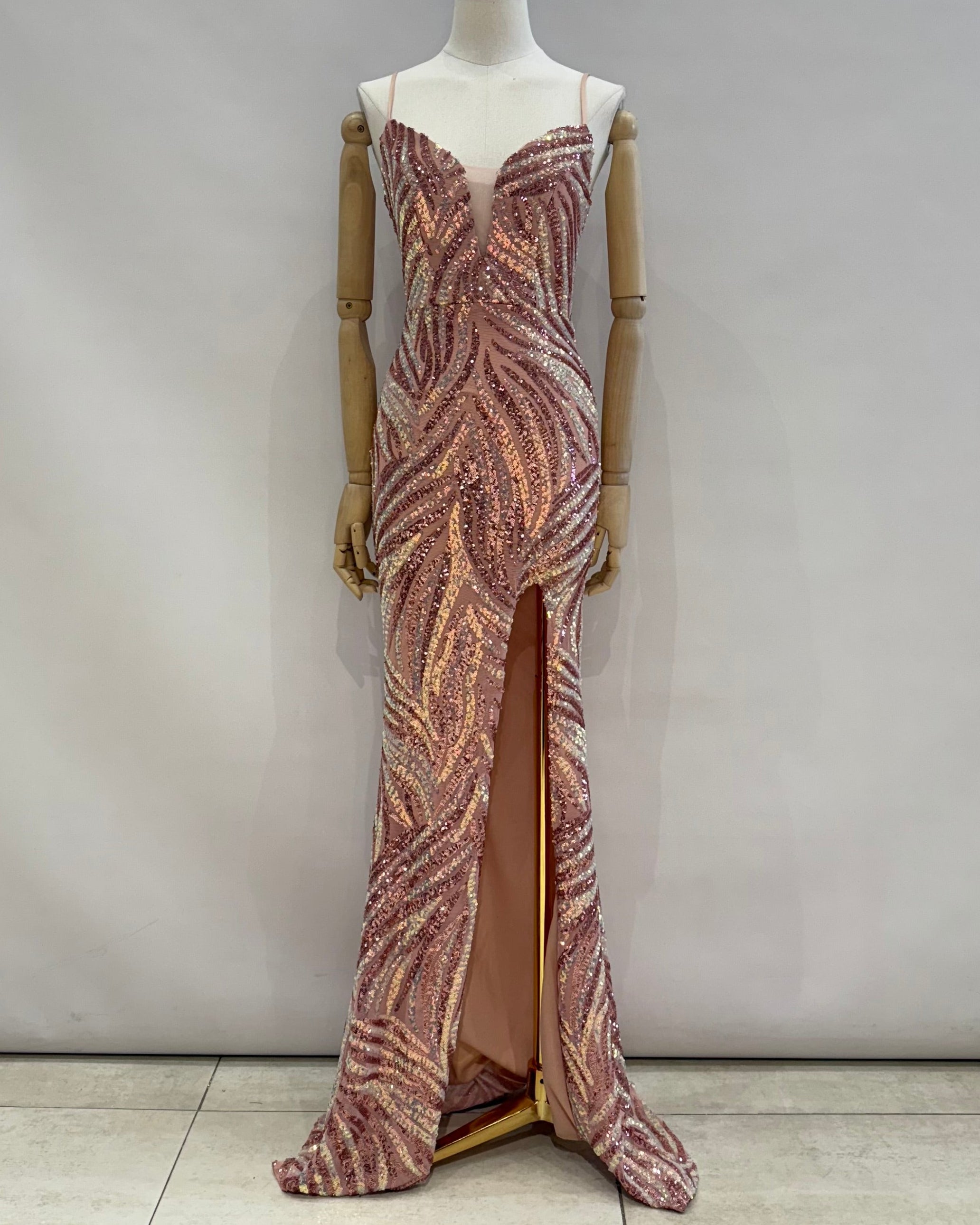 Vestido de lentejuelas 32095