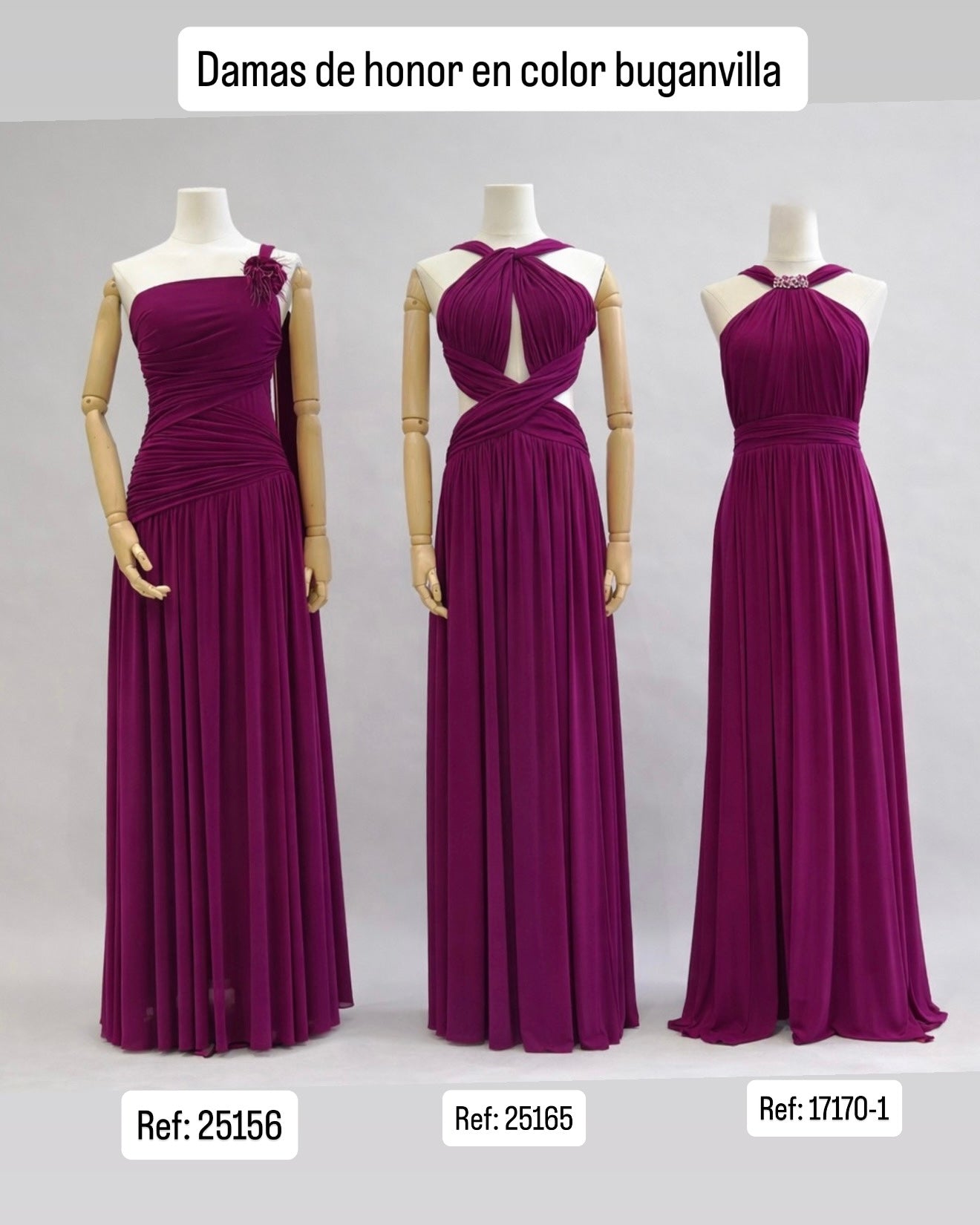 Bougainvillea bridesmaid dresses 