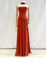 Vestido largo H2181