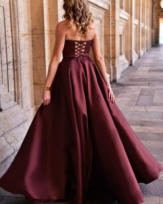 Vestido largo 25015