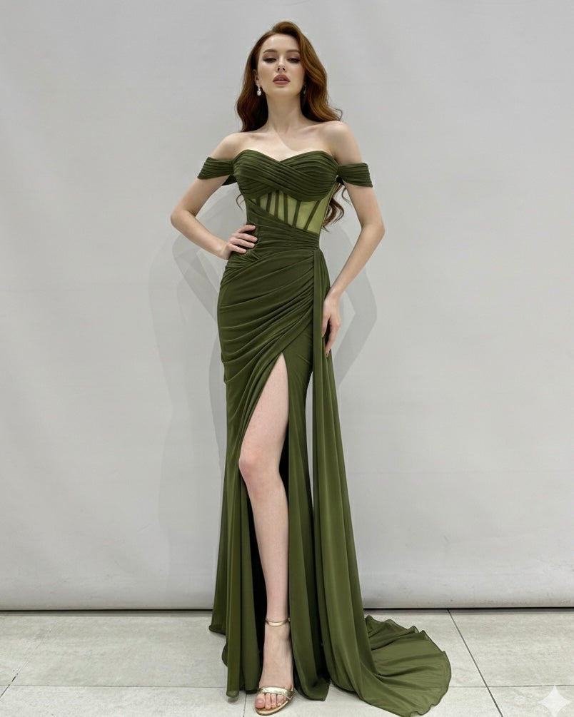 Vestido largo PL2551A