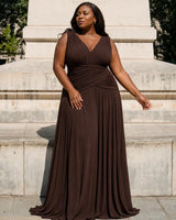 Vestido largo 2601 Liso