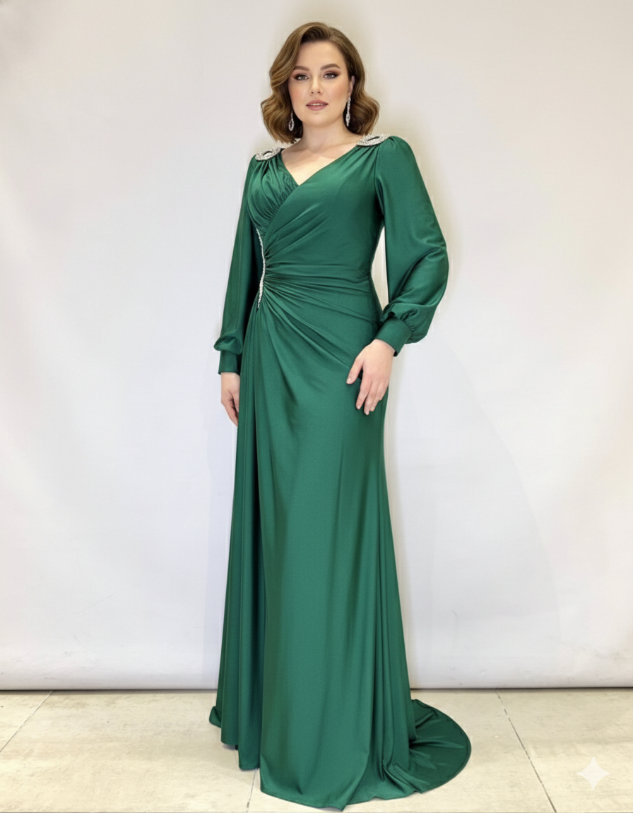 Vestido largo KT2585-1