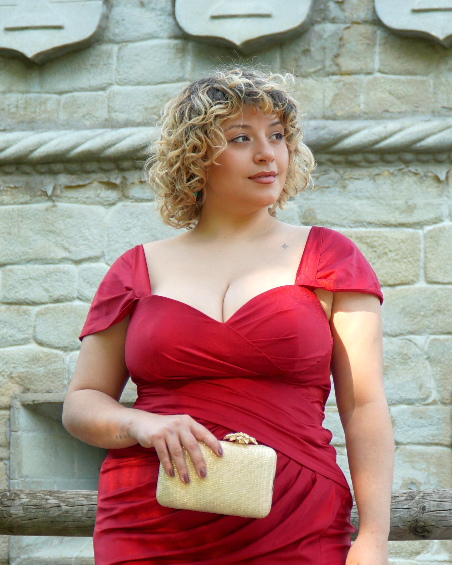 Vestido largo F8085-1