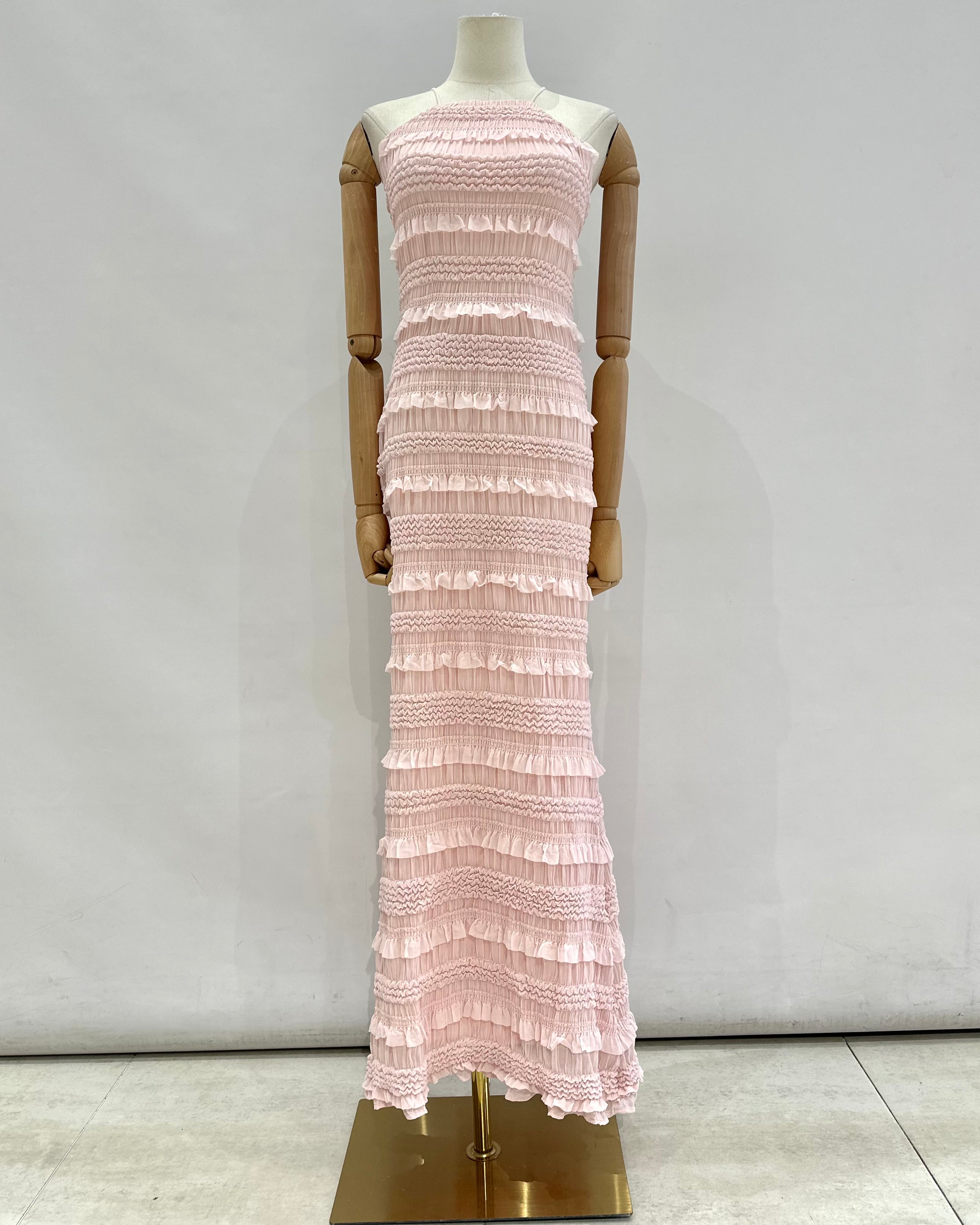 Vestido cuello halter 578201
