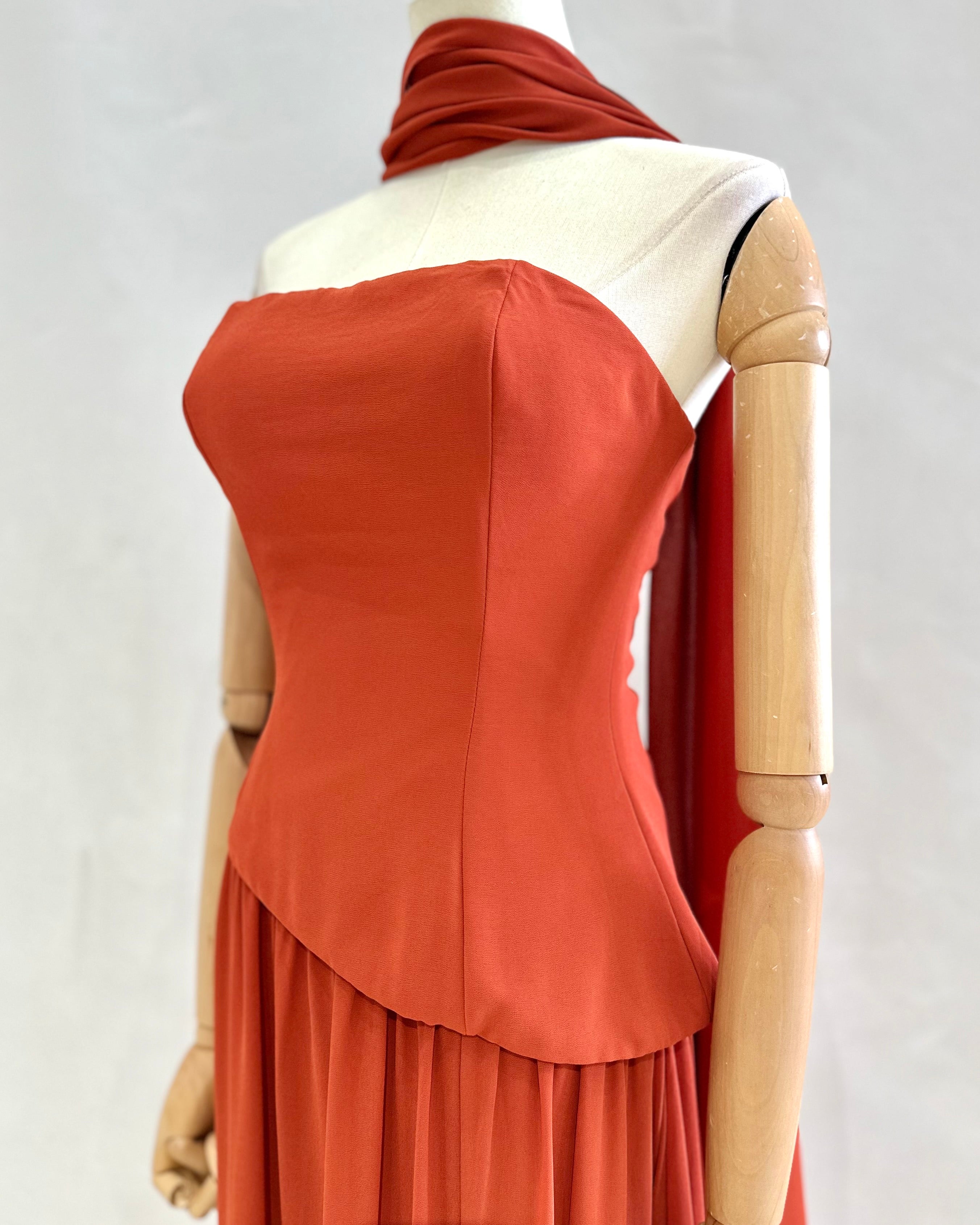 Vestido largo H2181