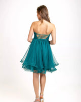 Short strapless dress GP359