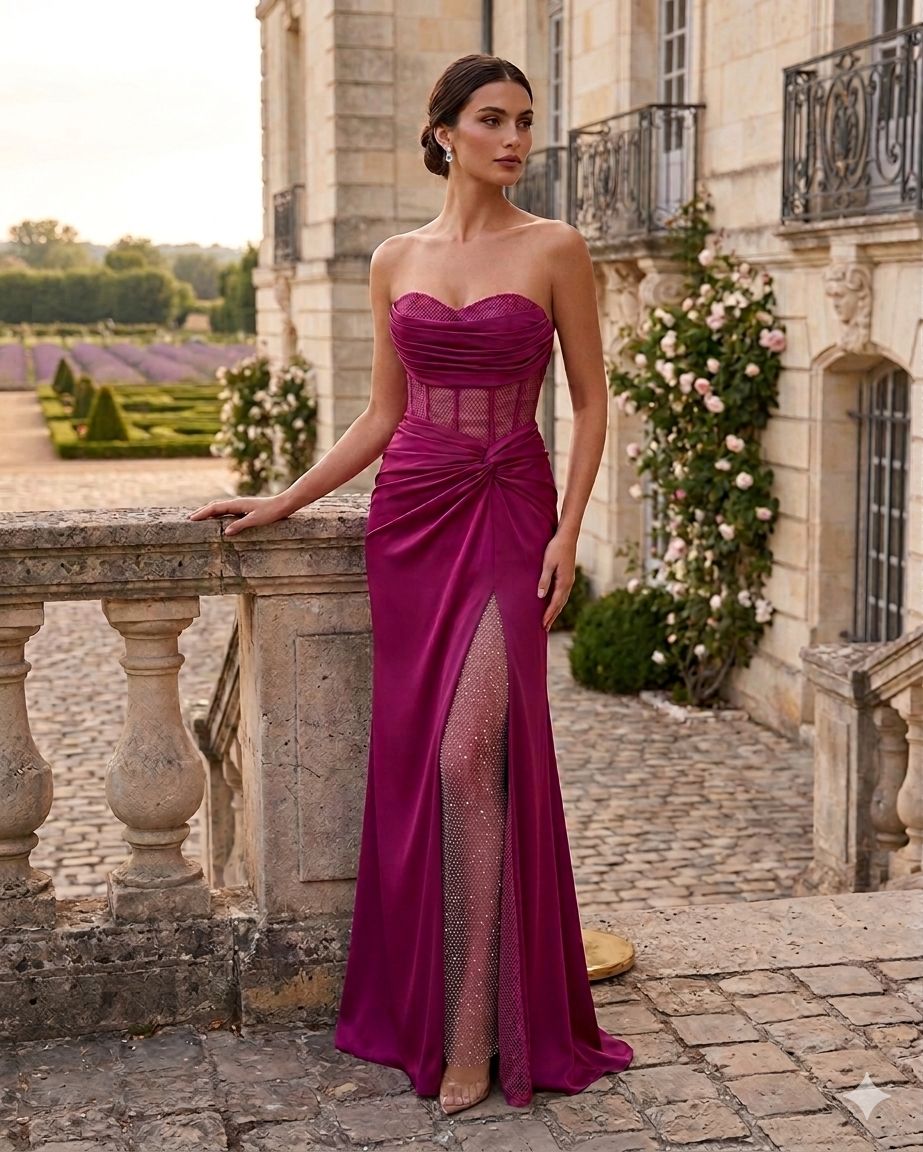 Vestido largo 15005