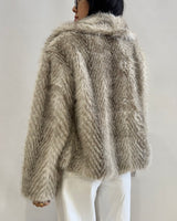 CHAQUETA DE PELO D2373