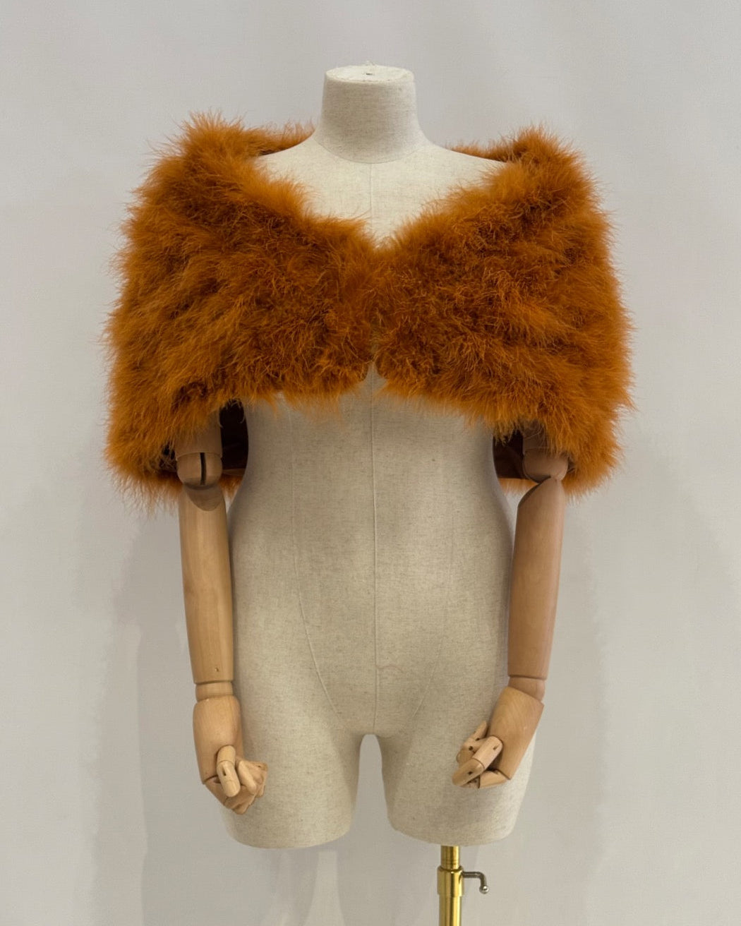 Estola de pluma L803