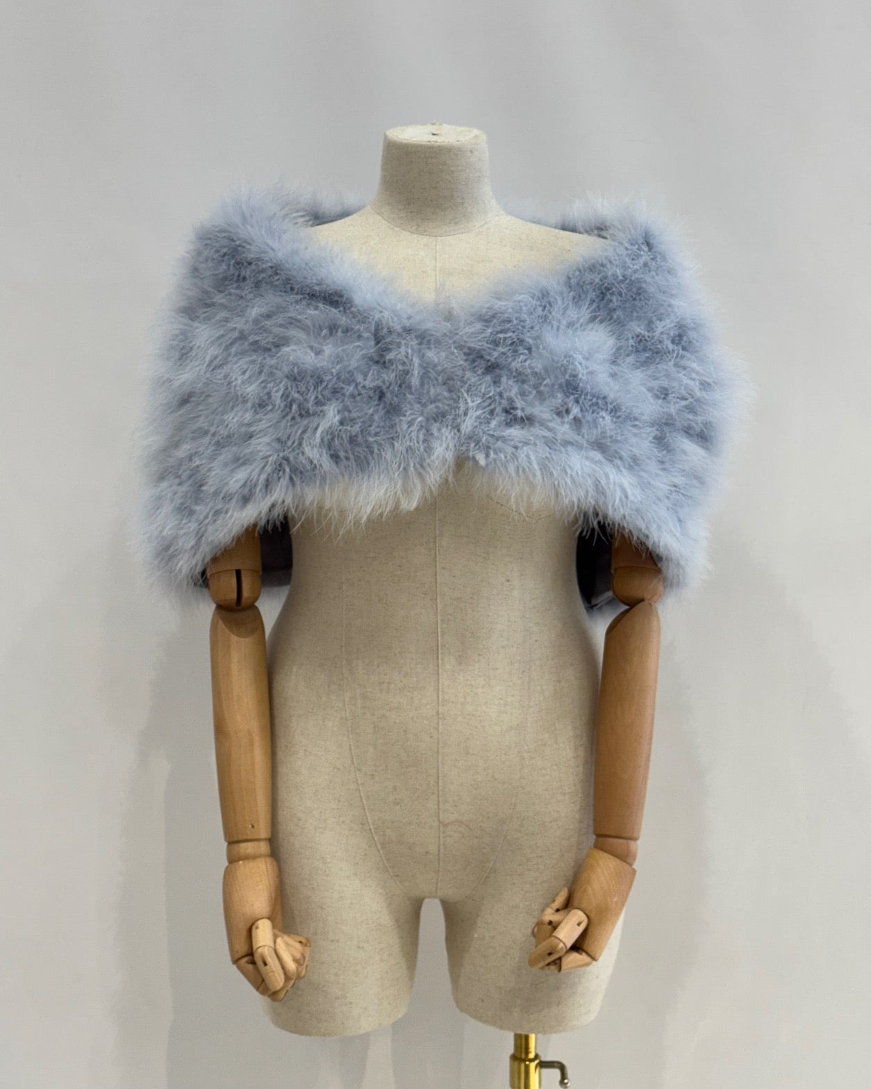 Estola de pluma L803