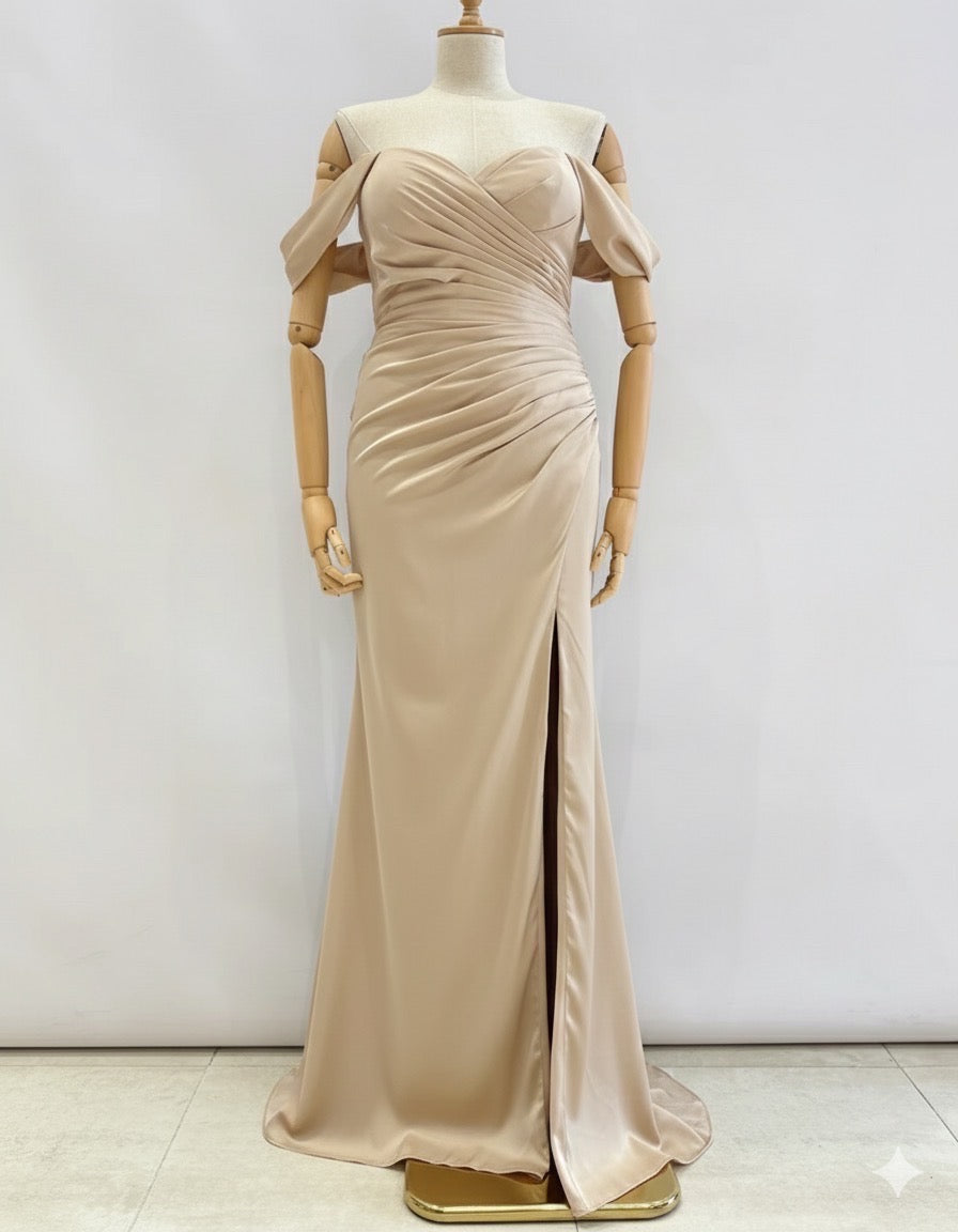 Vestido largo Tg F86001