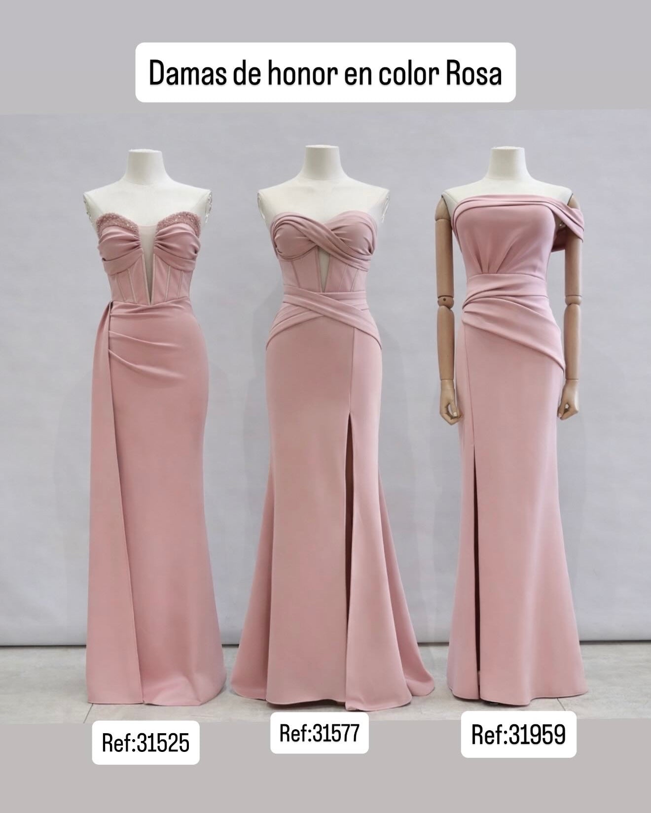 PINK bridesmaids dresses