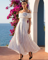 Vestido de puntos 26001