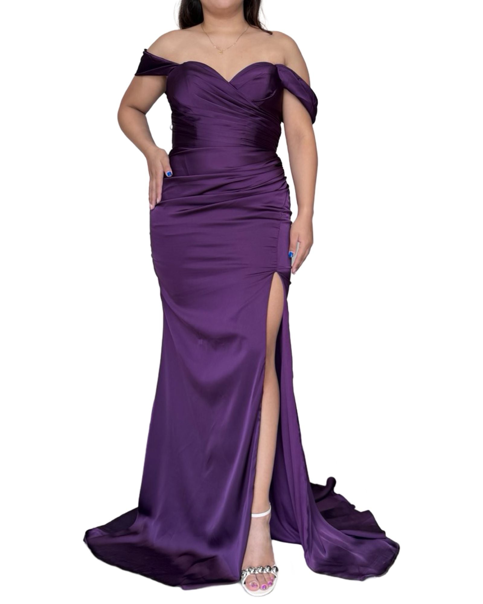 Vestido largo Tg F86001