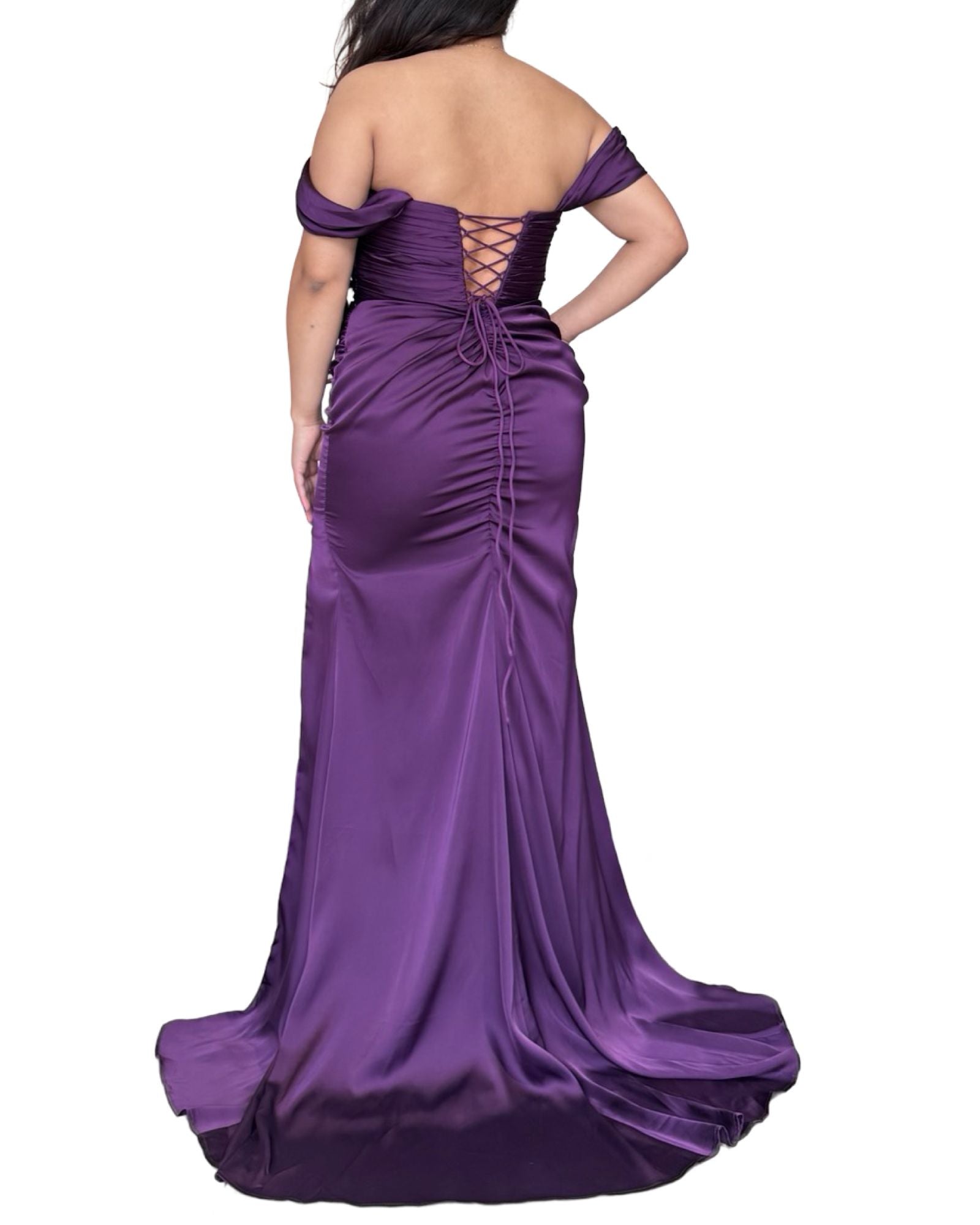 Vestido largo Tg F86001