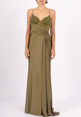 Vestido largo F86020