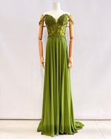 Vestido largo F86025