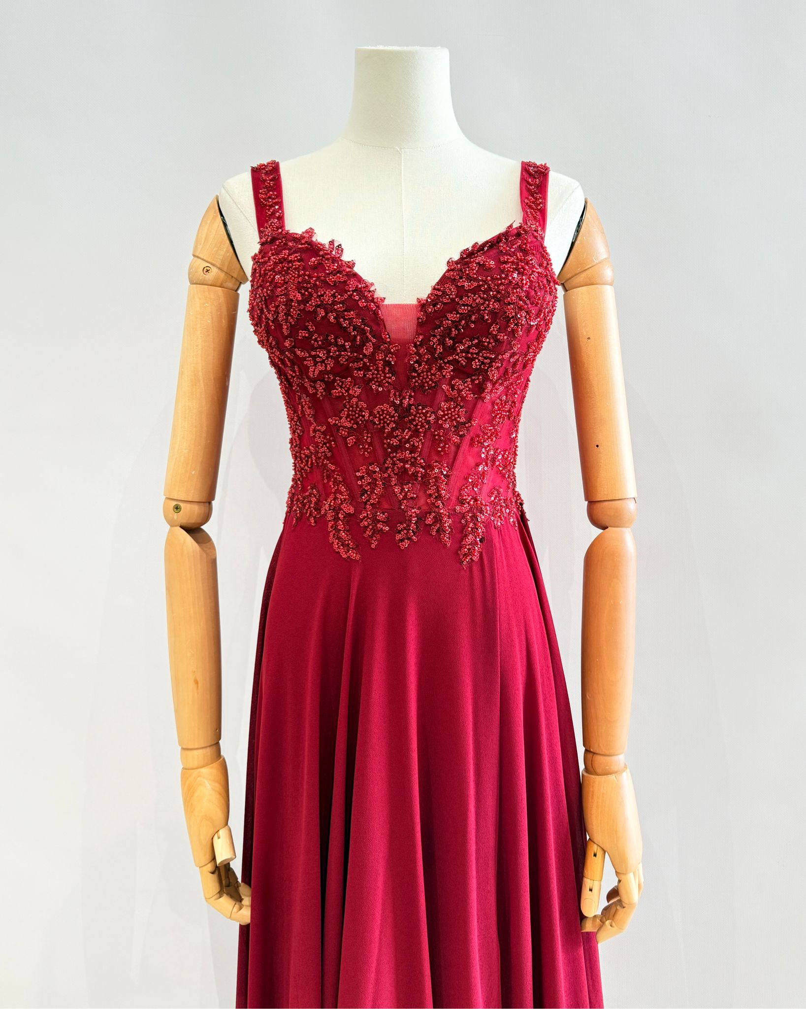 Vestido largo F86025