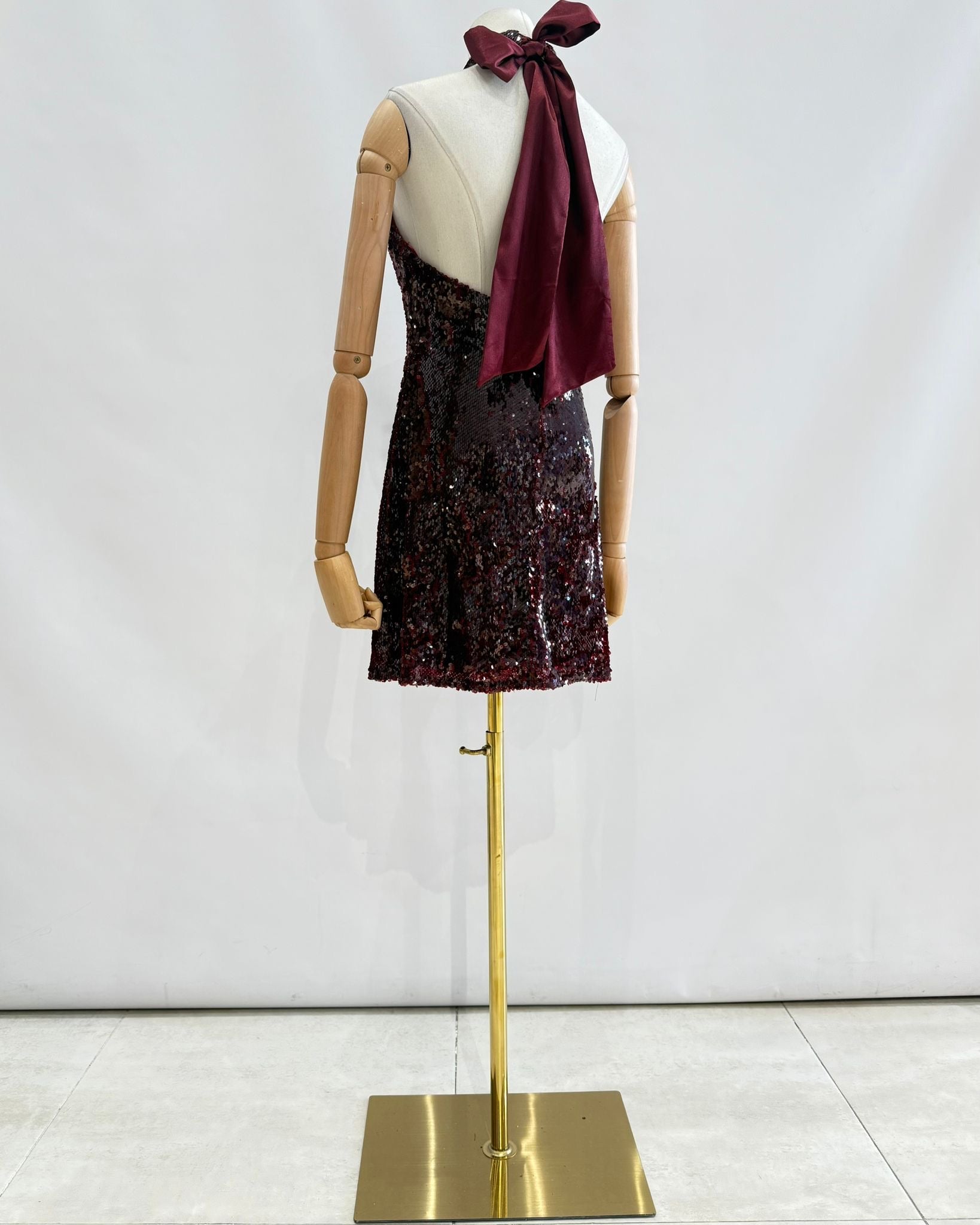 Vestido corto de lentejuela 15817