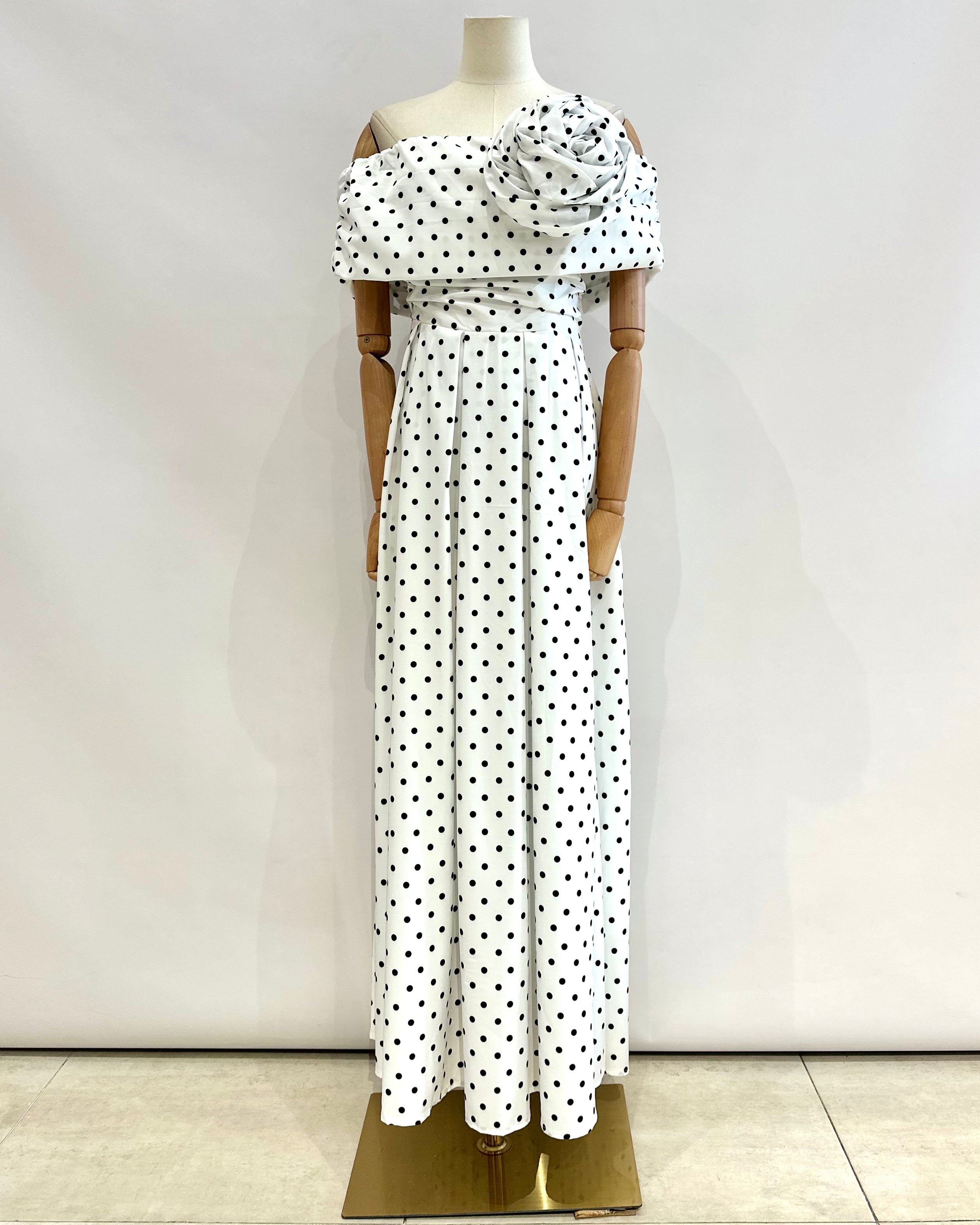 Vestido de puntos 26001